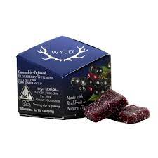 WYLD Elderberry 1:1 CBN + Indica Enhanced Gummies 50mg:50mg