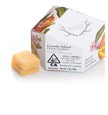 WYLD Peach 2:1 CBD + Hybrid Enhanced Gummies 100:50mg